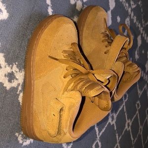 Nike Boys Air Force 1s high tops